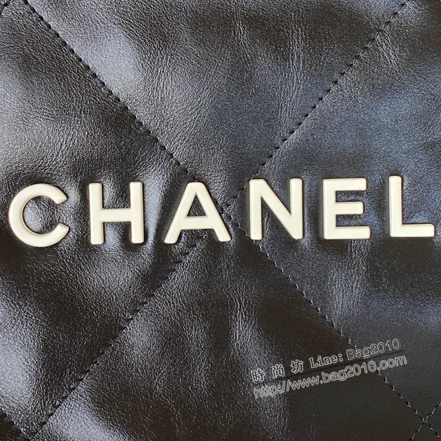 Chanel專櫃新款鏈條肩背包 香奈兒2022S春夏火爆22 bag購物袋 AS3260 djc4365